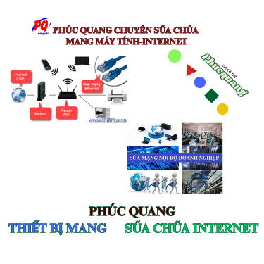 Sửa chữa mạng may tinh