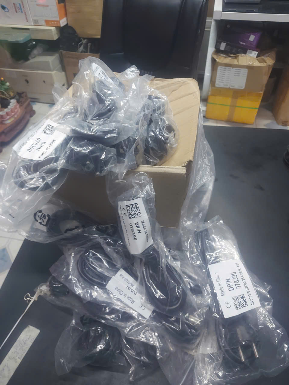 Dây nguồn Dell OEM Euro 220V 1.8 mét 2 chấu mới - 78390