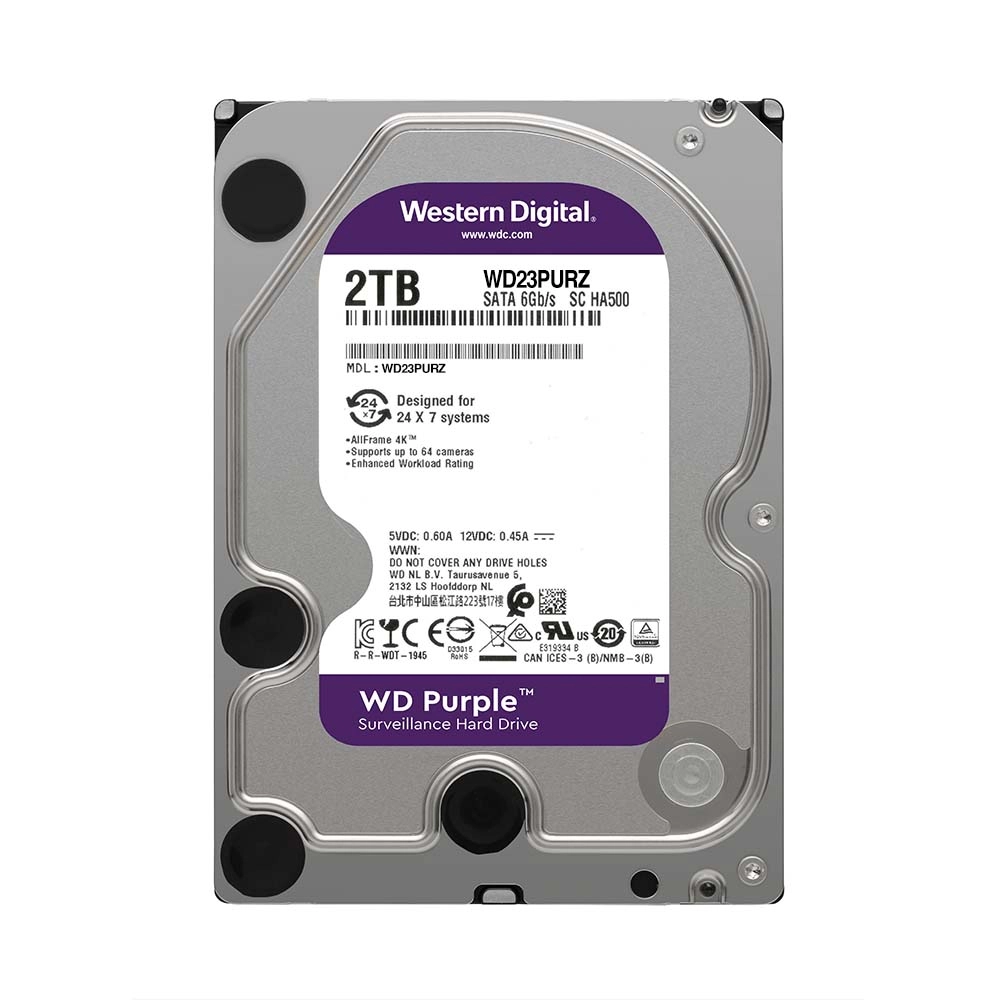 Ổ cứng Western Digital Purple 2TB