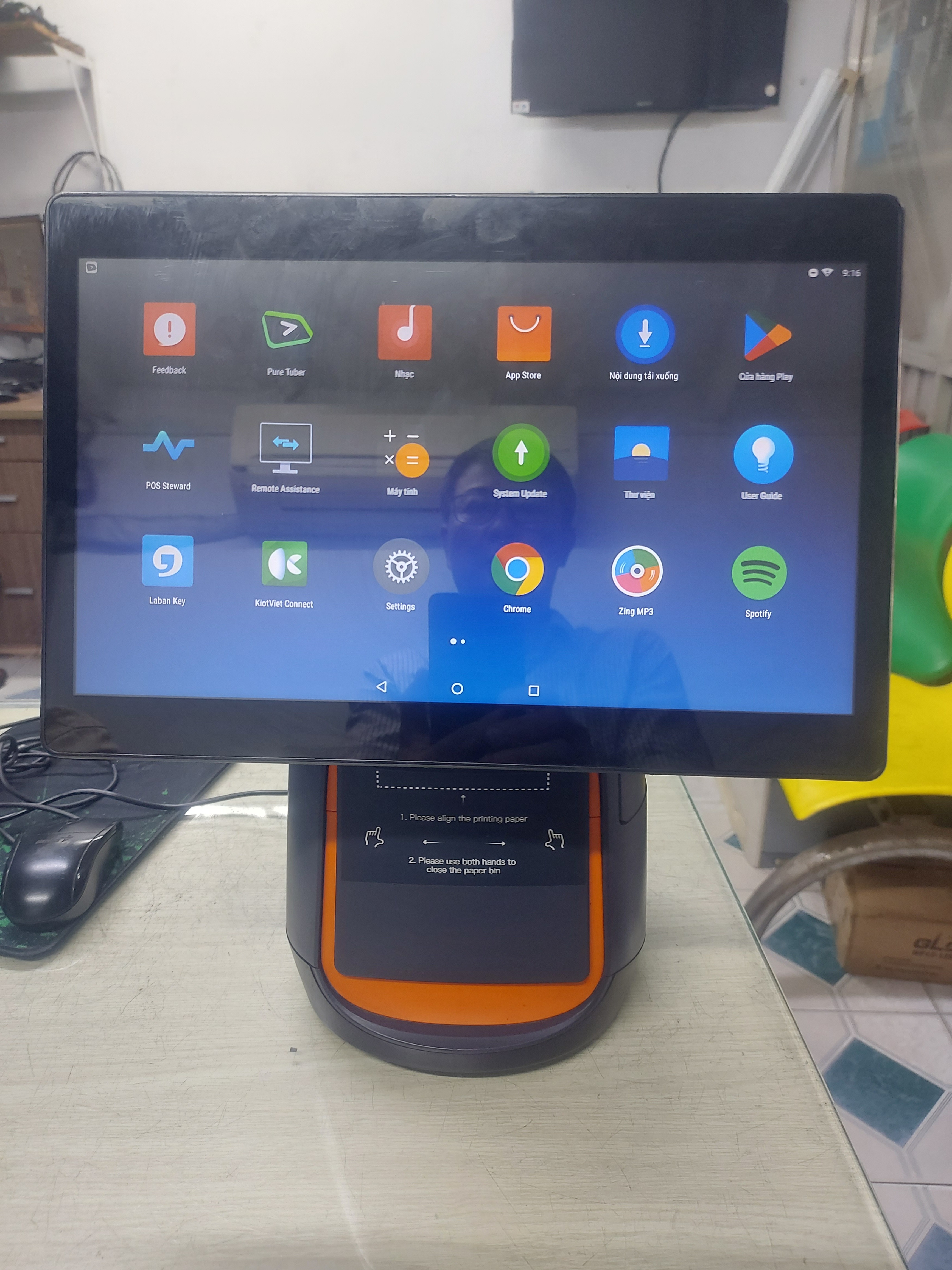 Máy in tính tiền  Pos Sunmi T1