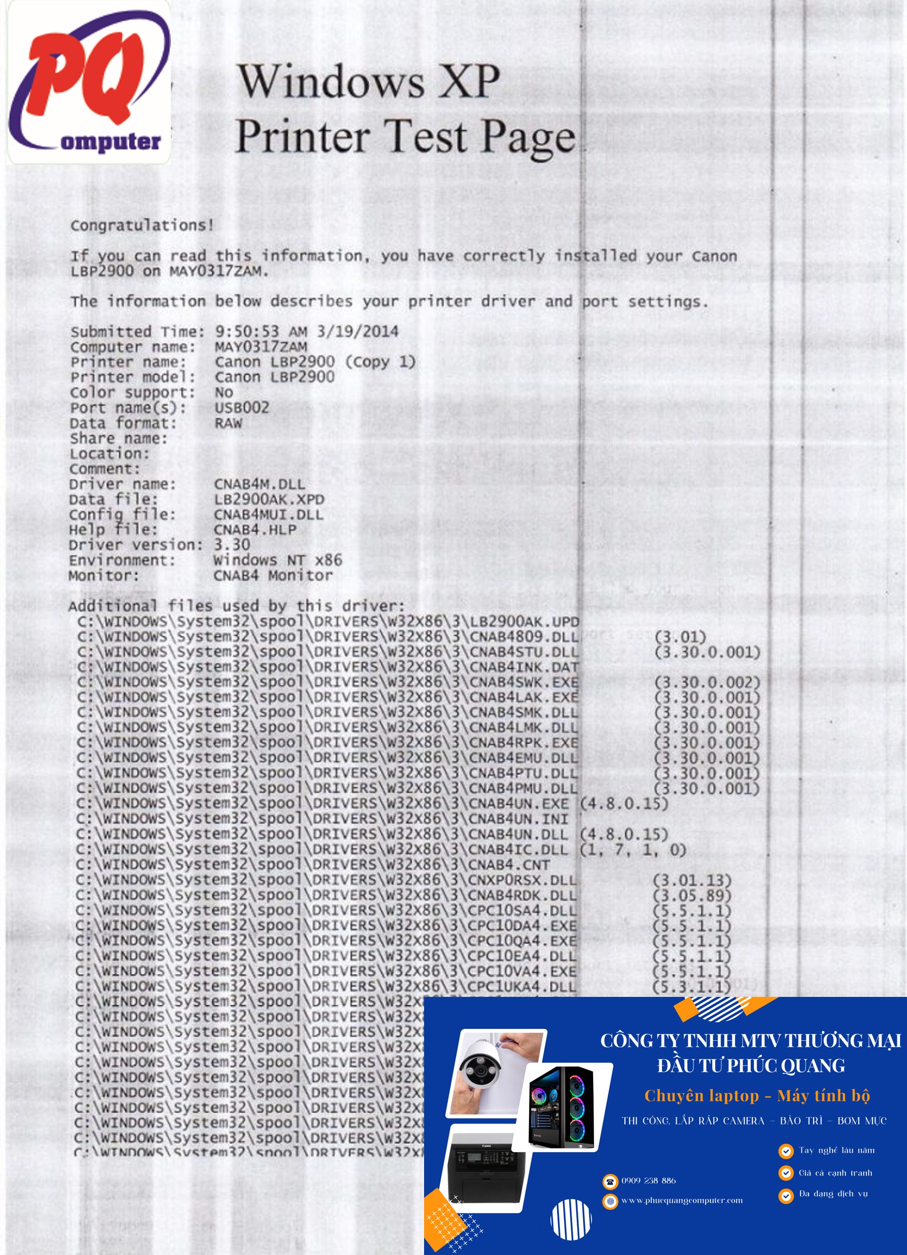 Máy in có hiện tượng in bị lem nhem mực, phải làm thế nào?