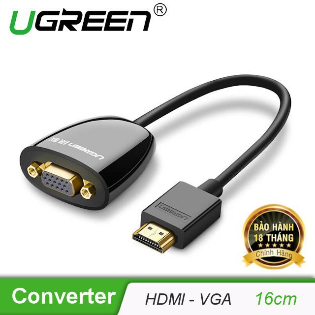 Cable chuyển đổi HDMI sang VGA UGREEN MM102